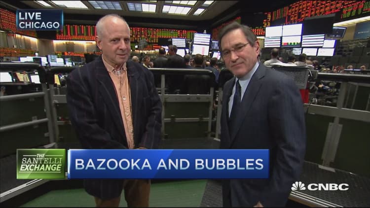 Santelli Exchange: Bazooka and bubbles