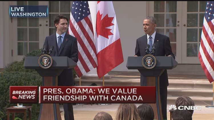 Pres. Obama: We value our friendship with Canada