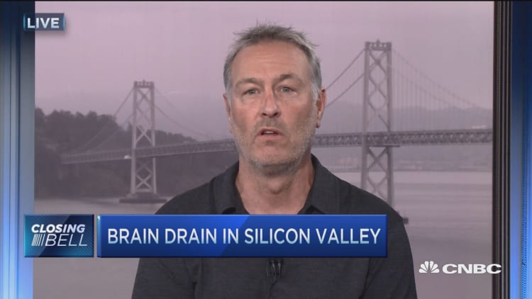 Brain drain in Silicon Valley