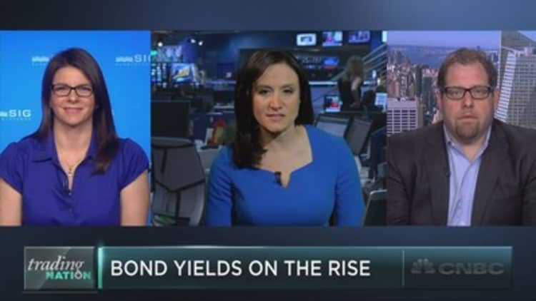 Bond yields on the rise