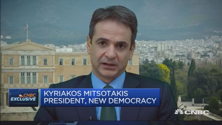 Greece's opposition leader on the migrant crisis
