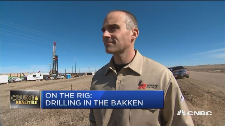 On the rig: Drilling in the Bakken 