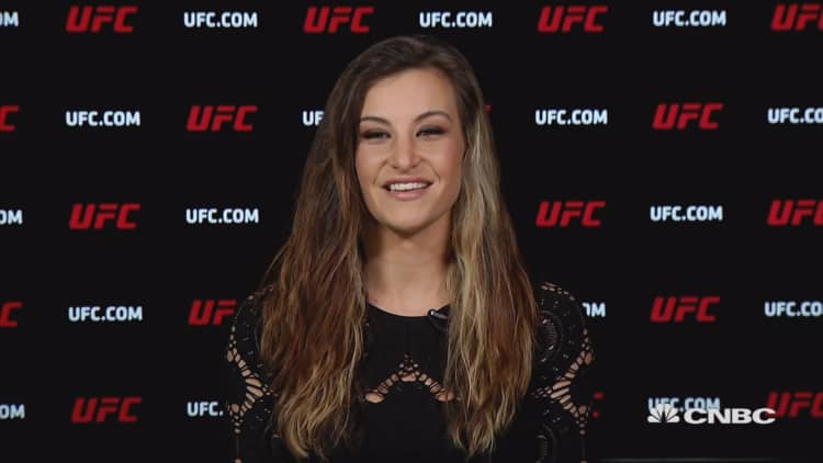 UFC'S new leading lady wants more pay and sponsors
