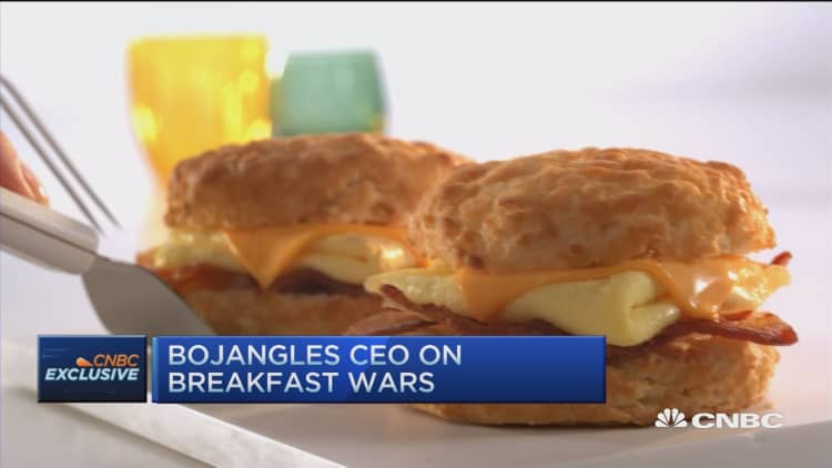 Bojangles CEO: We welcome the all-day breakfast competition