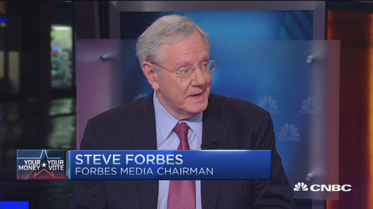 Must beat Trump with substance: Steve Forbes