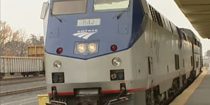 Amtrak train derails in Kansas