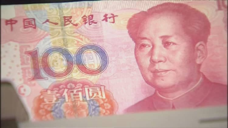Goldman Sachs says Chinese yuan may weaken