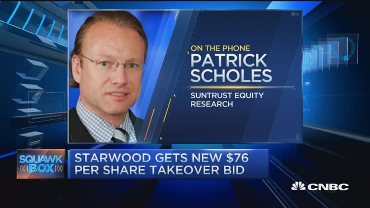 Starwood gets $76 per share  bid