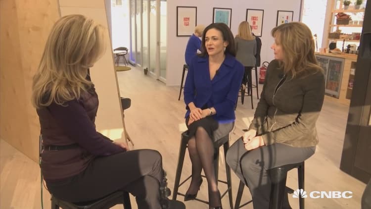 Face to face with Facebook's Sheryl Sandberg & GM's Mary Barra