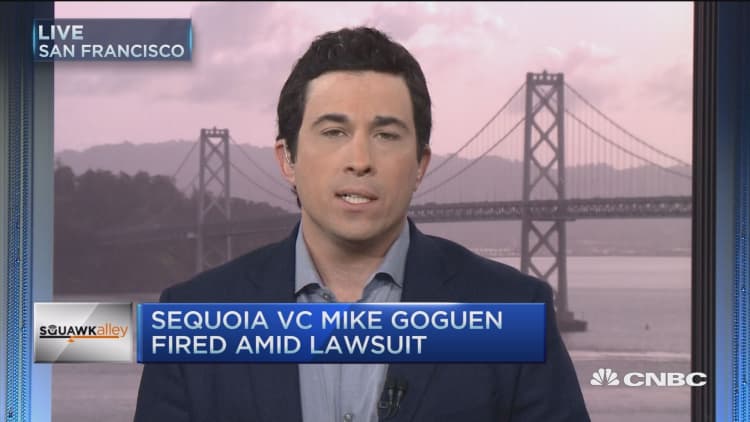 Sequoia VC Mike Goguen fired amid lawsuit