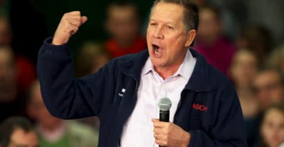Wall St. likes Kasich as president: Survey