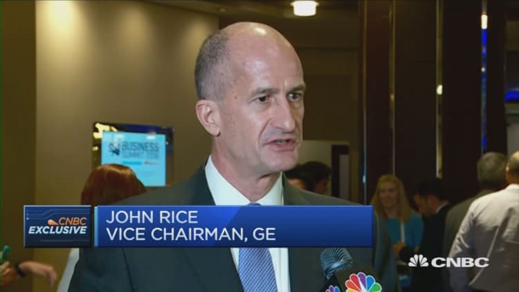 GE's Rice: There are pockets of growth out there