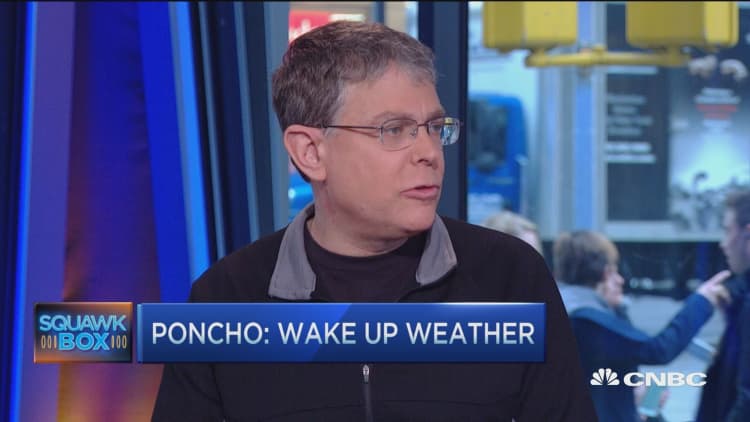 You have a friend in Poncho's weather app