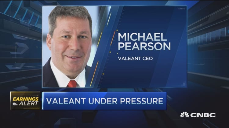 Valeant Pharma shares slammed