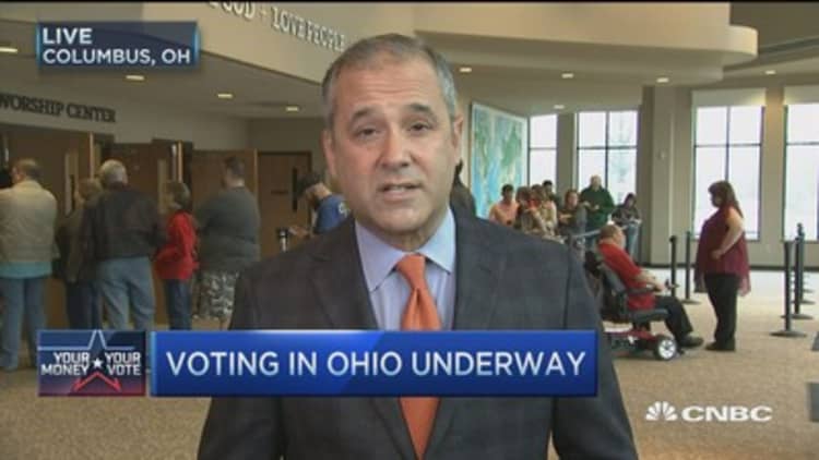 Ohio stakes high for GOP candidates
