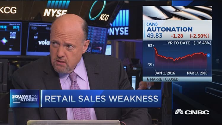 Retail sales weakness