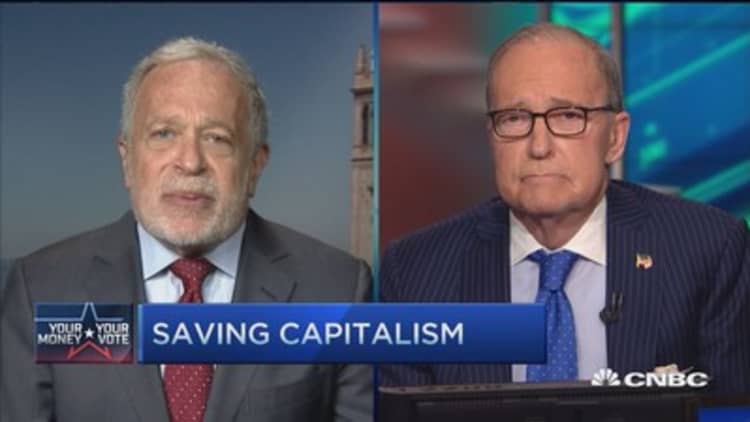 Save capitalism or Bernie-nomics?