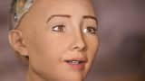 Sophia, a female android from Hanson Robotics