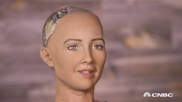 This hot robot says she wants to destroy humans