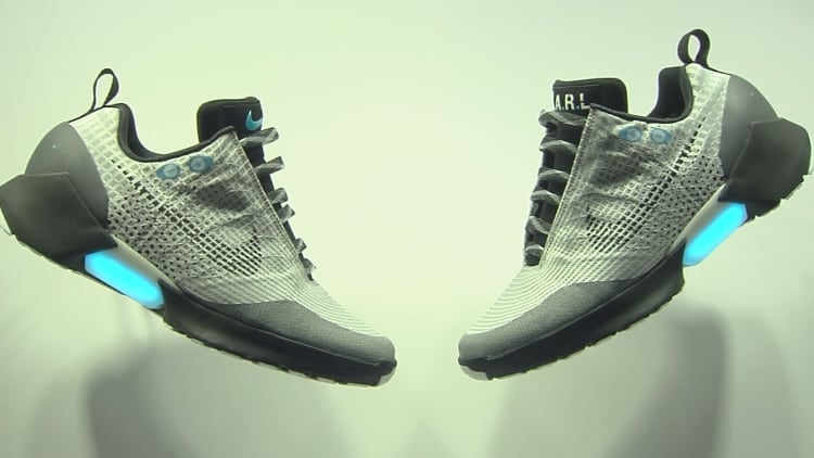 Nike introduces HyperAdapt 1.0 'self-lacing' sneaker
