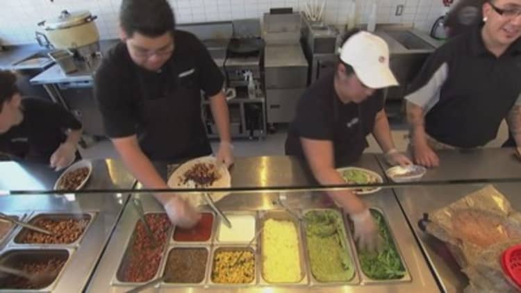 Chipotle may give away 9M burritos