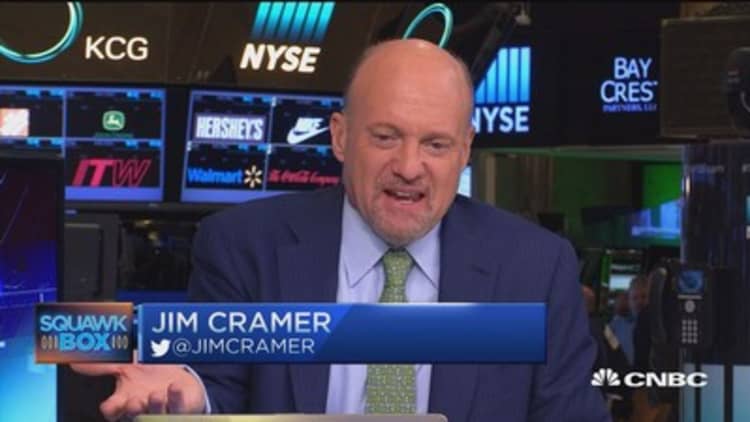 Cramer: I'm with Trump on trade