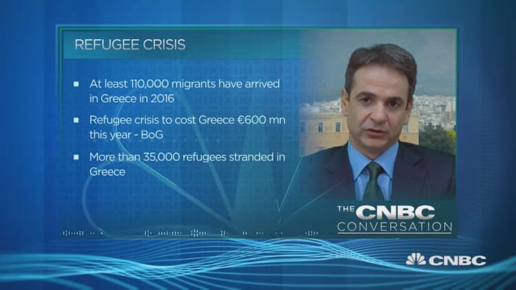 Greece needs to do more for refugees: Mitsotakis