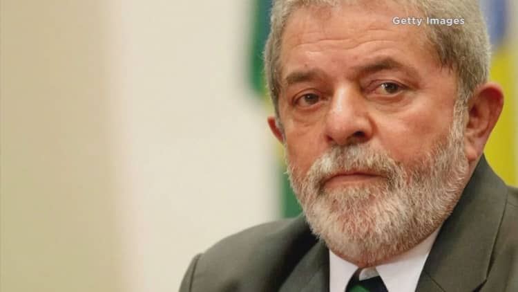 Brazil names Lula da Silva chief of staff 