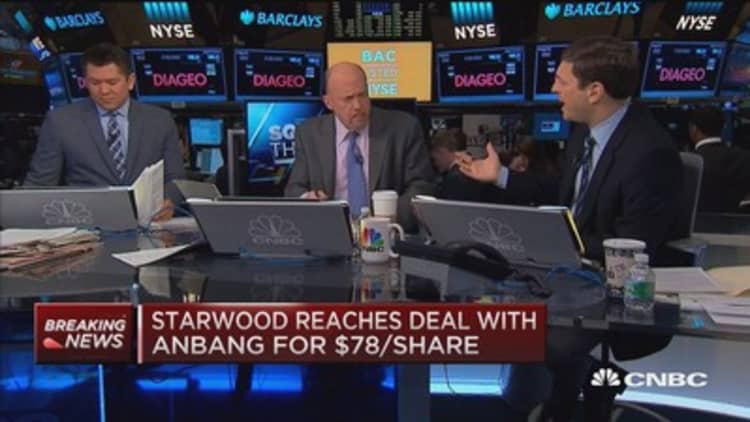 Cramer on Starwood: Hotels ARE undervalued because Airbnb