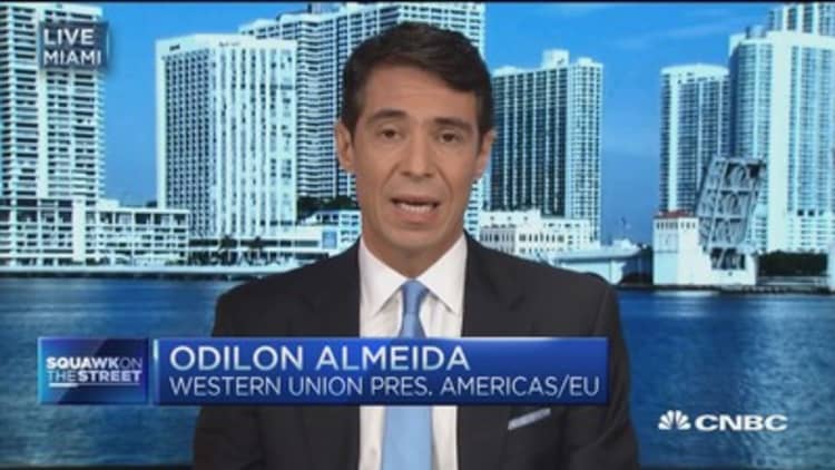 Money into Cuba fosters new business: WU Americas pres.