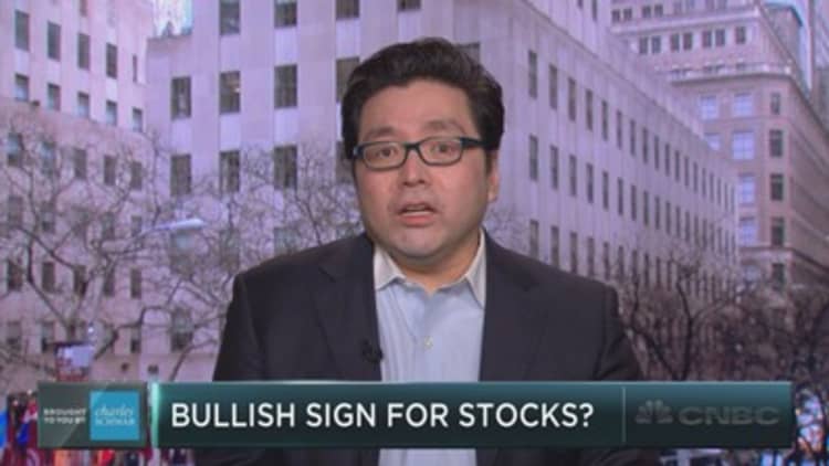 Tom Lee on the rise in short interest