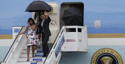 Obama arrives in Havana for historic visit
