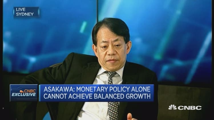 Japan minister: Monetary policy is still appropriate