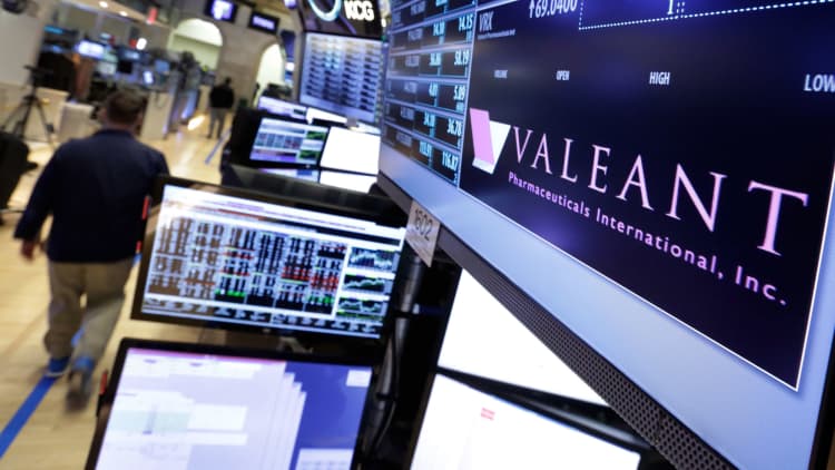 Valeant CEO: Going to pay down $5B of debt in next 18 months
