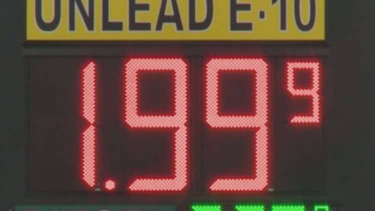 Gas prices are on the rise
