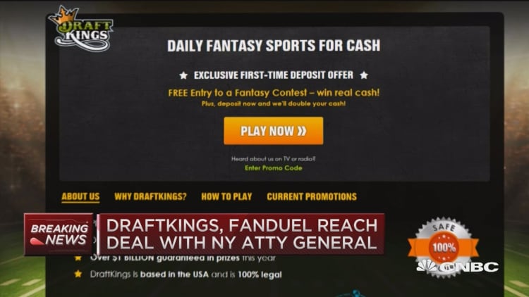 FanDuel, DraftKings stop paid contests in New York
