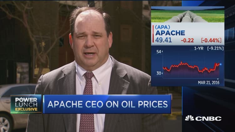 Apache CEO: How every move in oil impacts us 