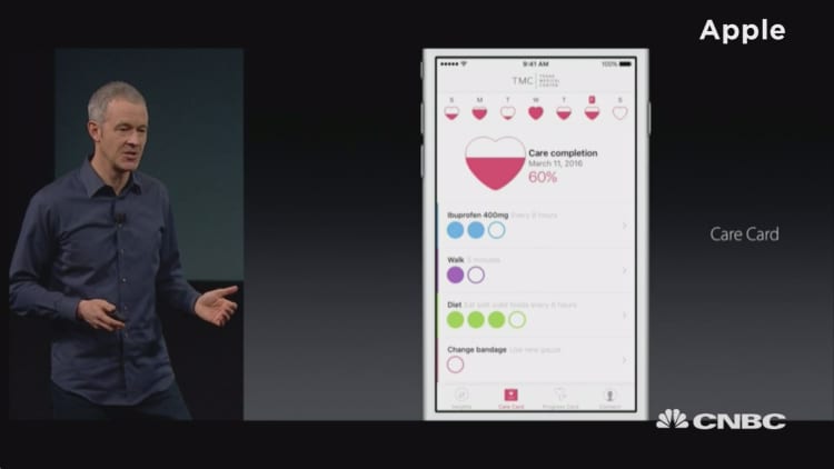 Apple launches CareKit app suite