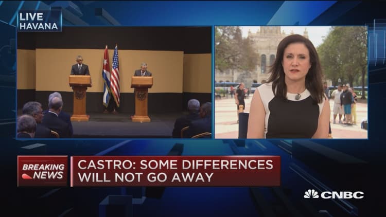 Castro makes opening statements on Obama's visit 
