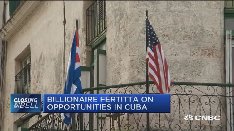 Fertitta on Cuba: Still a few more years before business takes off