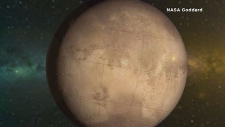 NASA releases new Mars info