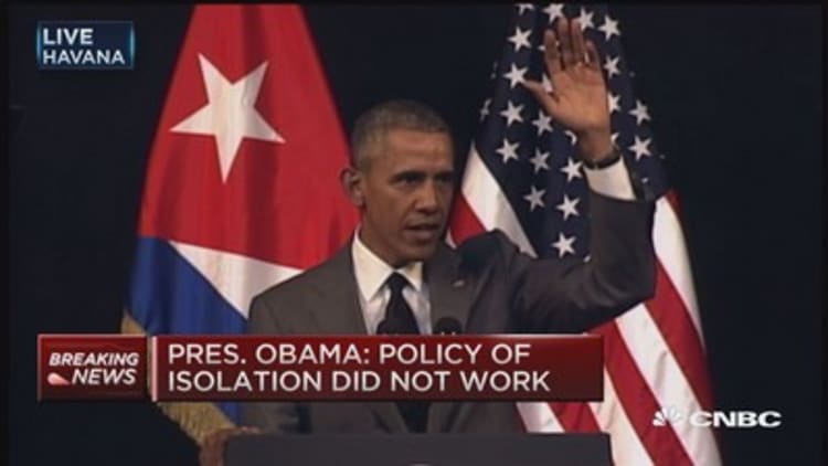 Obama: Reconciliation is critical to Cuba's future