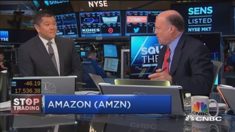 Cramer's Stop Trading: Watch Amazon
