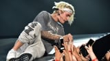 Recording artist Justin Bieber performs at the 2016 Purpose World Tour at Staples Center on March 20, 2016 in Los Angeles, California.