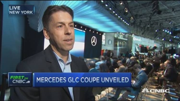 Mercedes GLC coupe unveiled