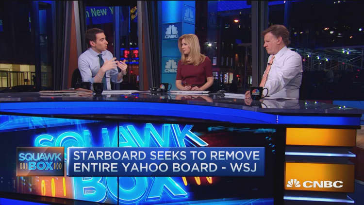 Starboard seeks to remove entire Yahoo board: Report