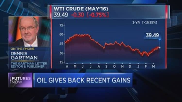 Gartman: Crude oil is still in a bear market