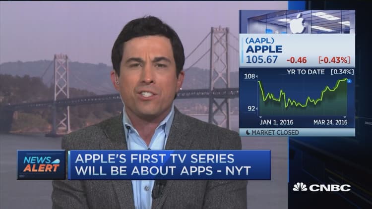 Apple's first TV series will be about apps: NYT