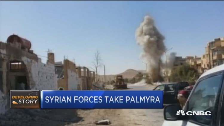Syrian forces take Palmyra