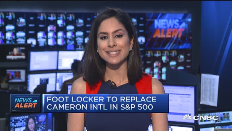 Foot Locker to replace Cameron in S&P 500